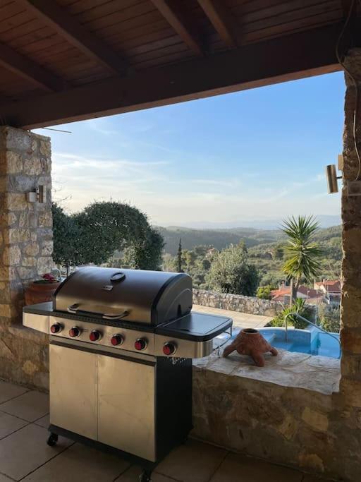 Villa Marrone Splendid Seaview Markopoulon Oropou Exterior photo